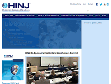 Tablet Screenshot of hinj.org